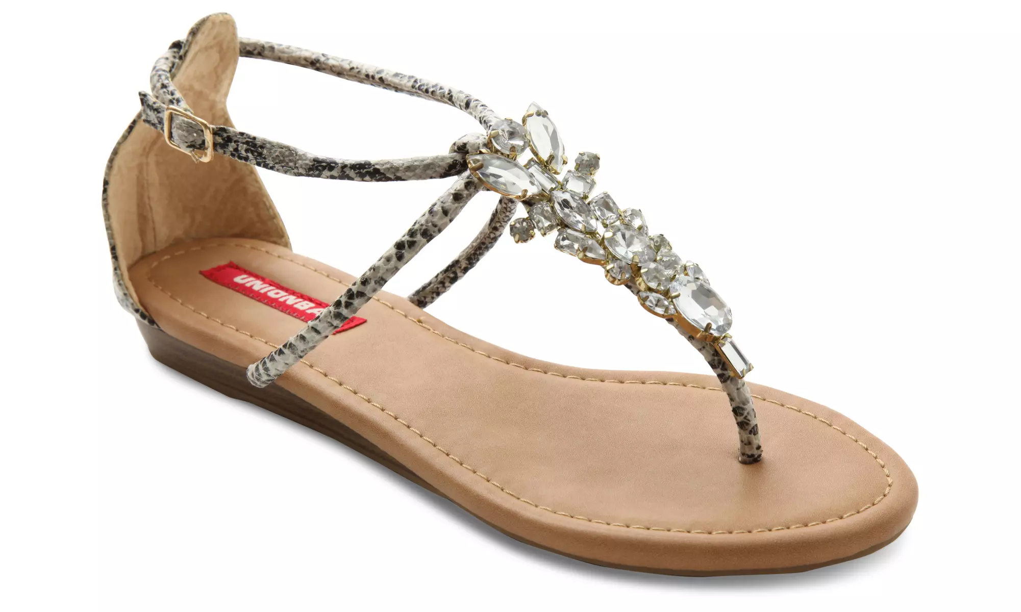 Unionbay Barons Women's Jeweled Thong Sandals - Second Medium