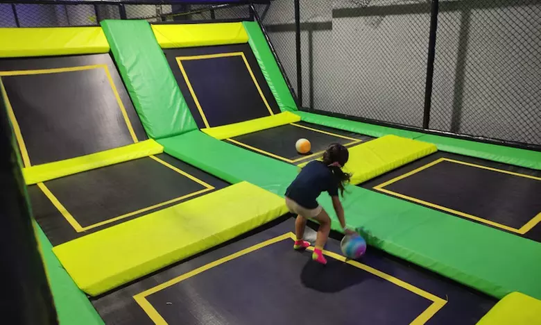 1 o 2 horas de saltos en camas elásticas