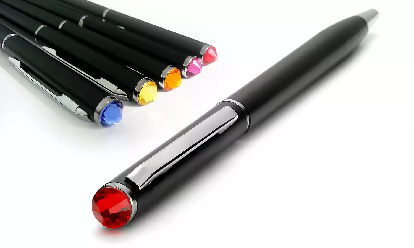 Custom Engraved Pen with Swarovski Elements from Jewellshouse - Primary Image