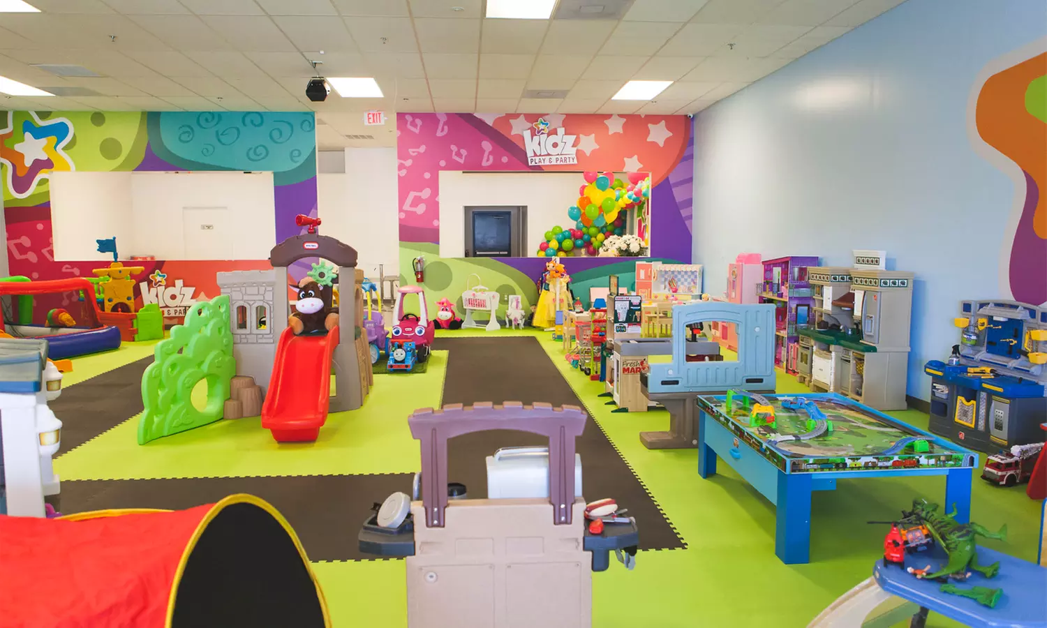 Admission to Indoor Playground for One, Two, or Four Children at Kidz Play & Party (Up to 38% Off) - Primary Image