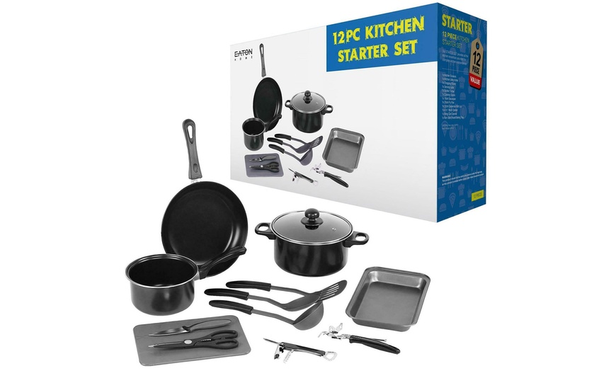 Image 3: 12-Piece Kitchen Starter Kit