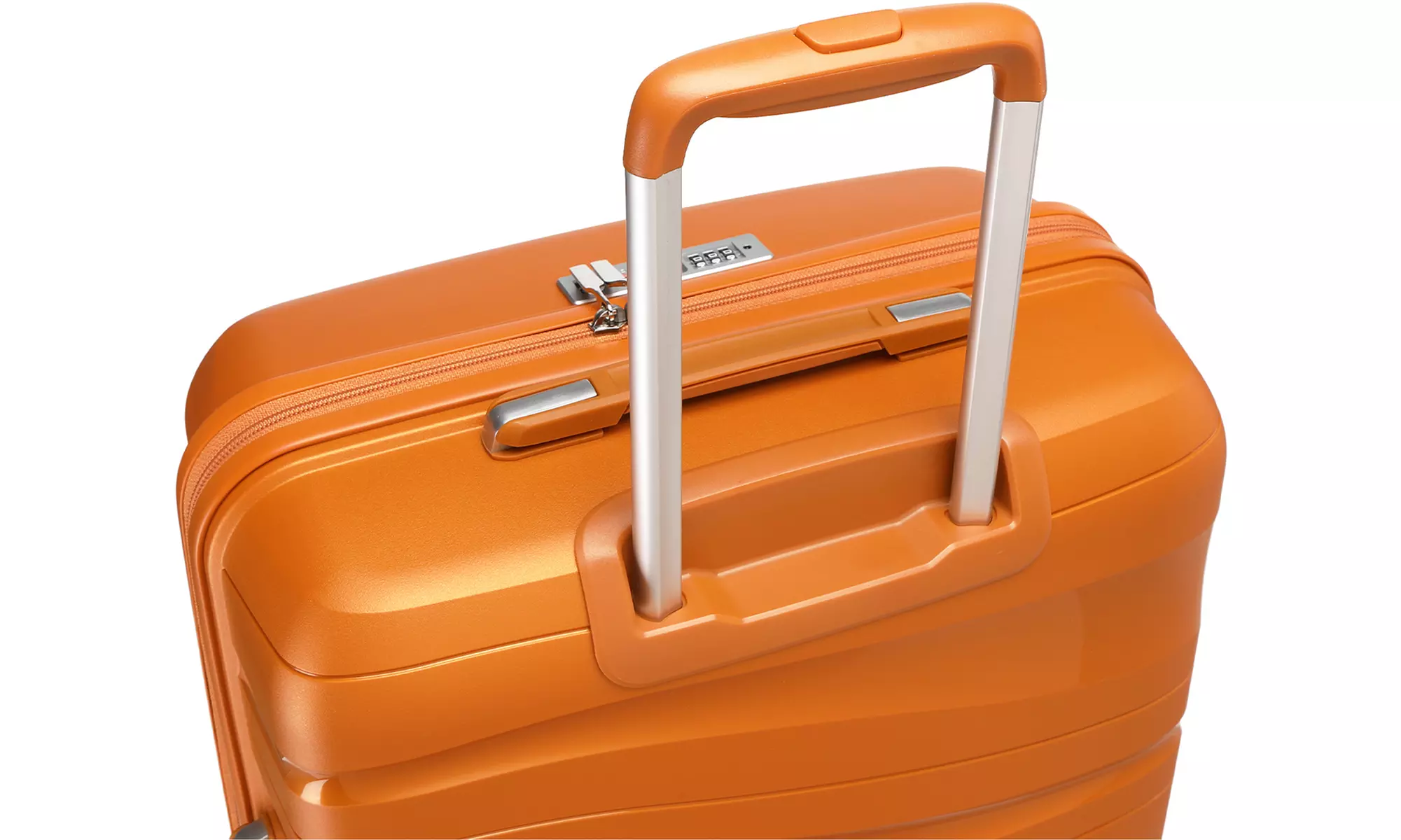 KONO One or Four Piece Hard Shell PP Suitcase With TSA Lock