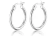 1 ou 2 paires de mini créoles en argent sterling Philip Jones - Second Medium