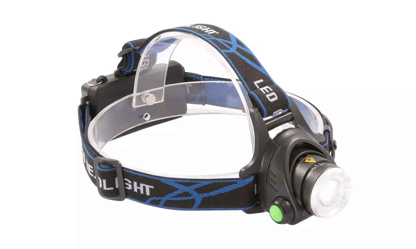 iMounTEK 1200lm LED Headlights, IPX5 Waterproof Headlamp, 3 Lighting Modes - Primary Image