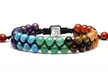 1x oder 2x Armband mit Chakra-Steinen im Modell nach Wahl - Second Medium