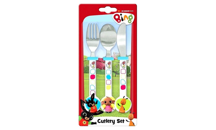 Image 12: Three-Piece Kids' Cutlery Set