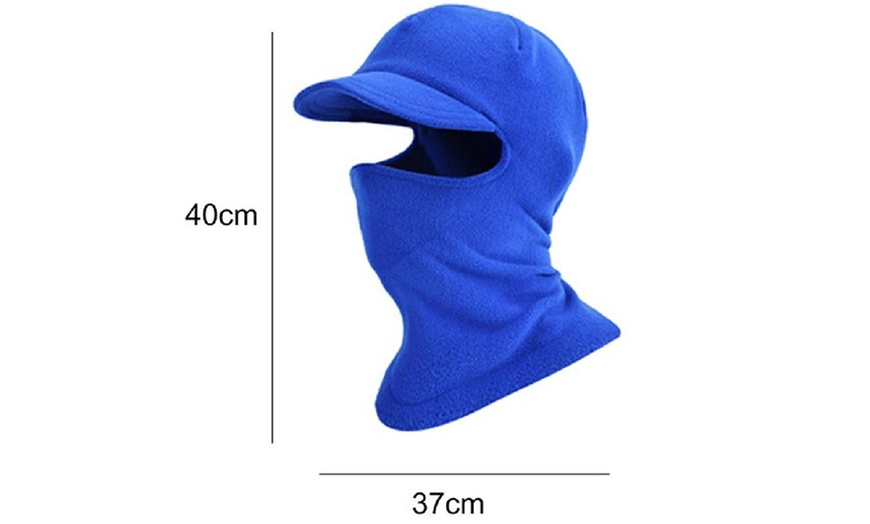 Image 11: Balaclava met cap