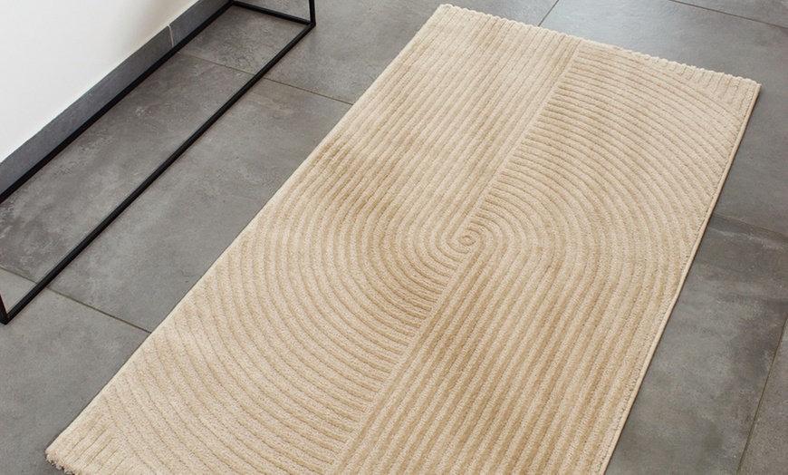 Image 11: Tapis de salon beige moderne 