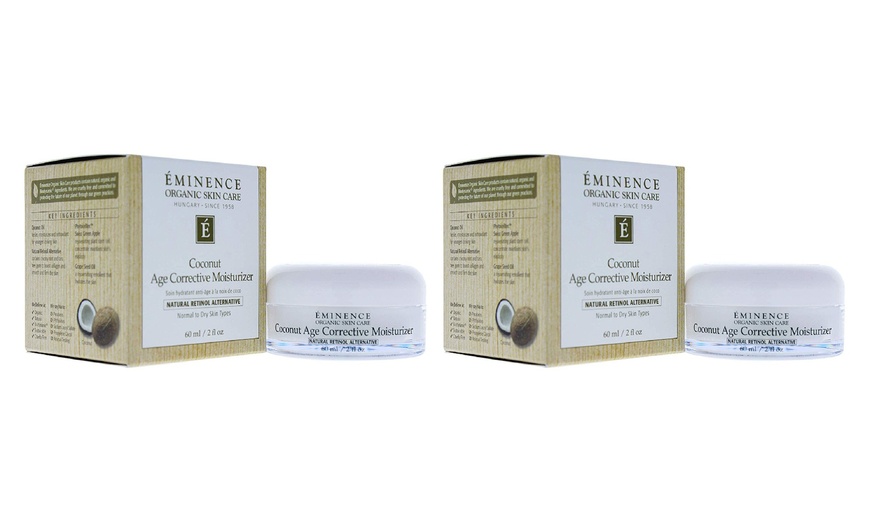 Image 3: One or Two Packs of Eminence Coconut Age Corrective Moisturizer 2 oz