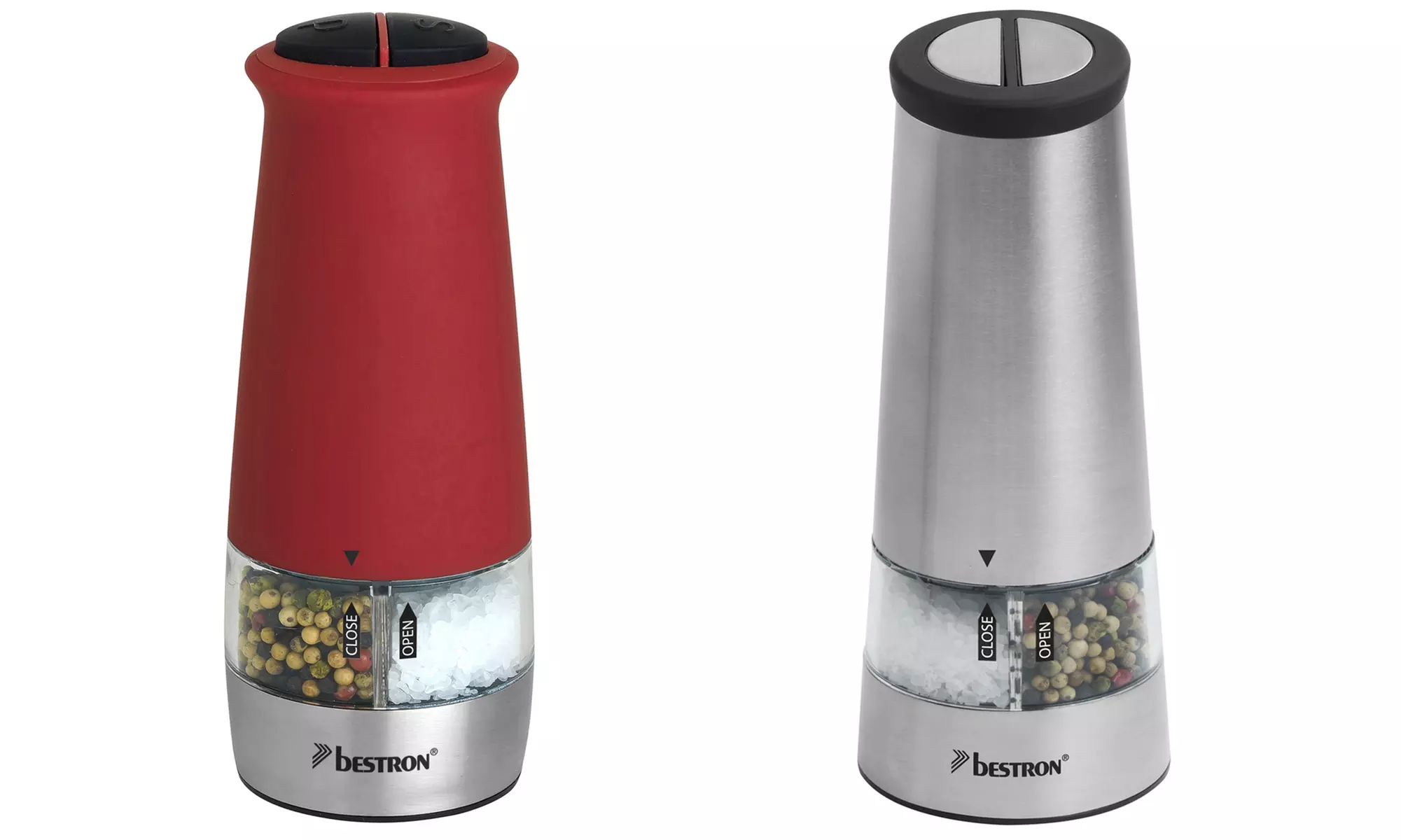 Moulin sel poivre électrique 2 en 1 Bestron - Primary Image