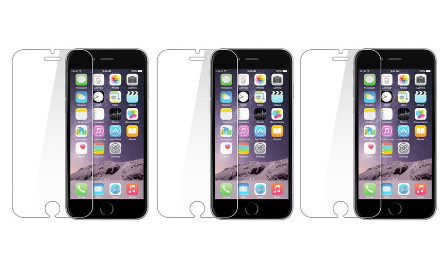 Image 22: Tempered Glass Screen Protectors for iPhones