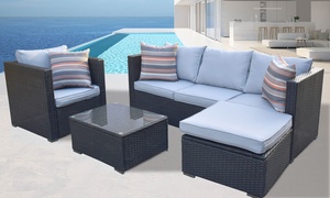  Four-Piece Outdoor Sofa ... 