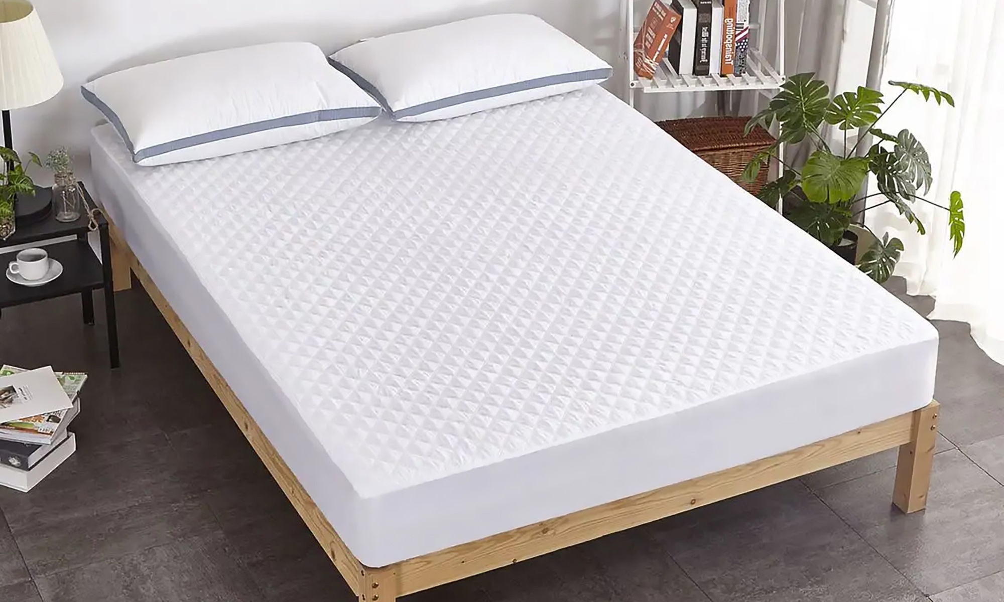 Protège-matelas imperméable et respirant