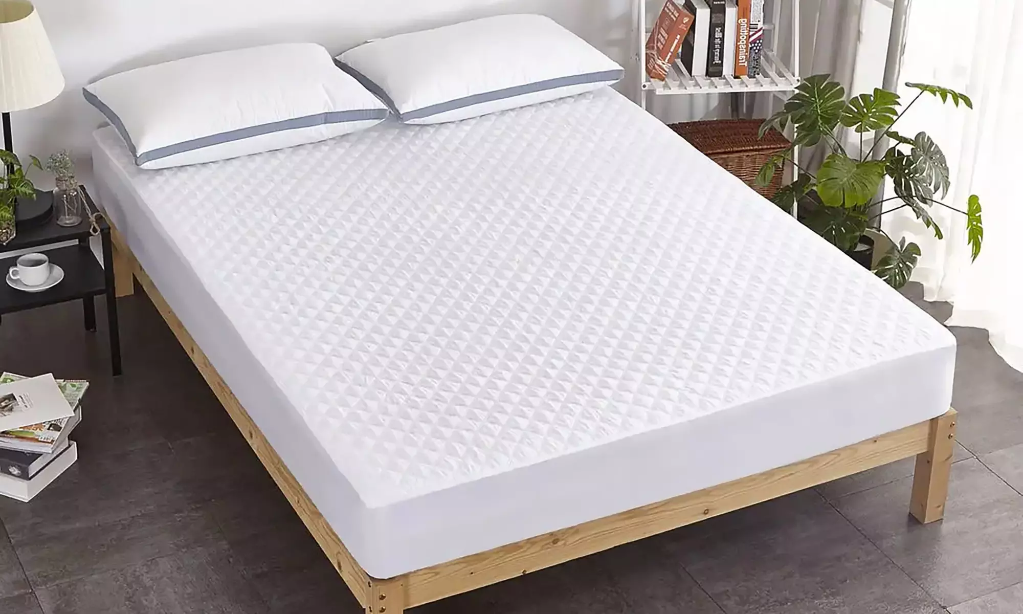 Protège-matelas imperméable et respirant, dimensions au choix - Primary Image
