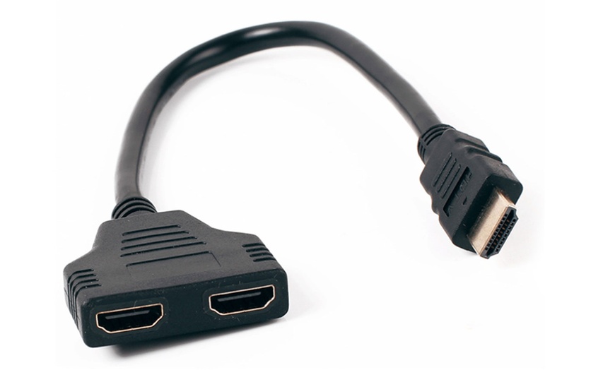 Image 3: HDMI to 2HDMI Splitter Cable