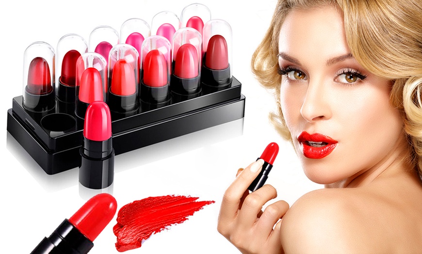 Image 1: 12-Piece Mini Lipstick Set 