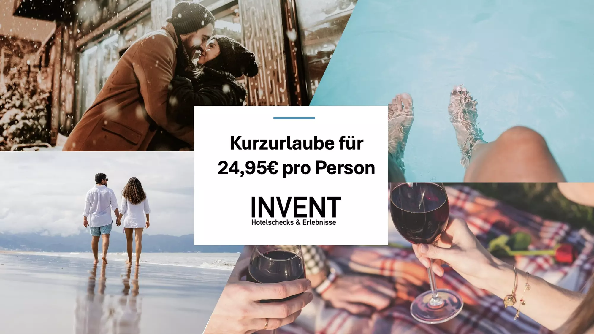 Europa: Gutschein für 2x2 o. 4 Nächte für Zwei im Doppelzimmer in einem von über 200 Hotels in 10 verschiedenen Ländern - Primary Image