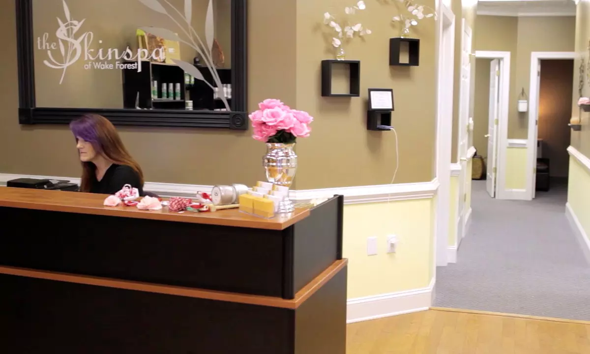 $118 for a Spa Package with Massage and Facial at The Skin Spa Of Wake Forest ($118 Value)   - Primary Image