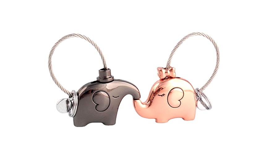 Image 2: Pair of Animal-Themed key rings
