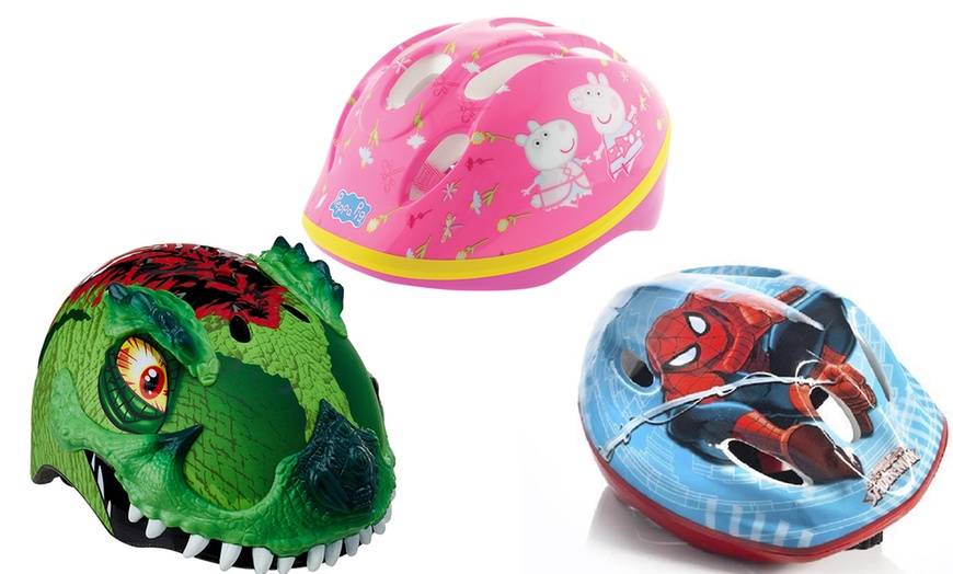 Image 1: Children Character Helmets