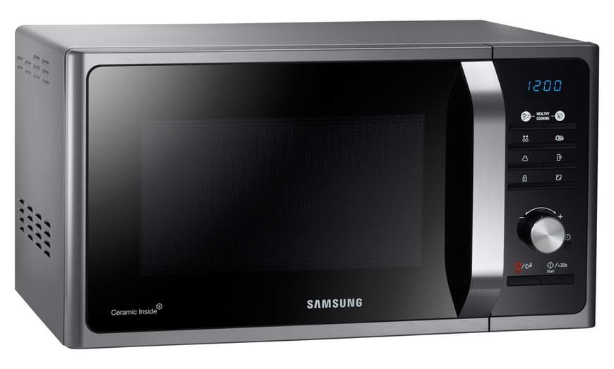 Image 1: Samsung MS23F301TAS Microwave