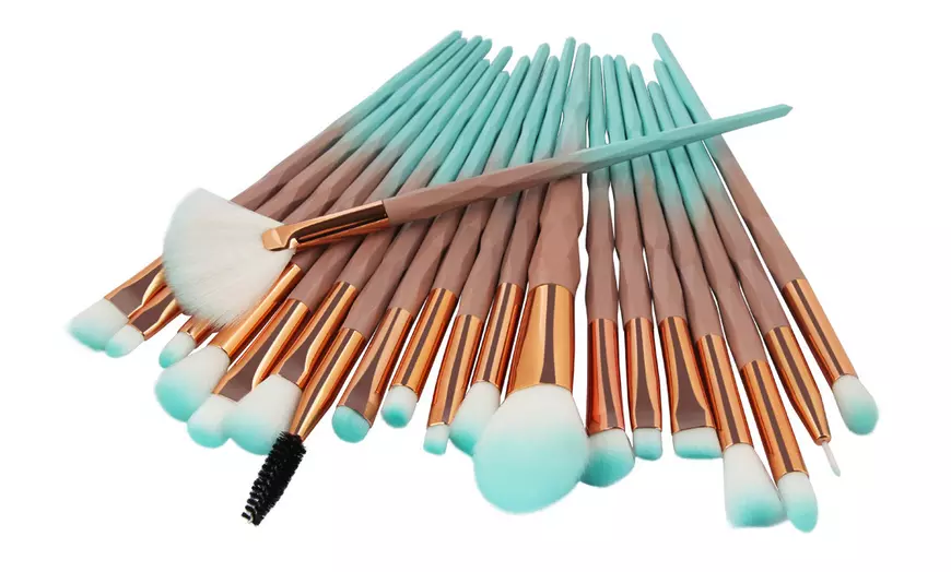 Image 4: 20 brochas de maquillaje Diamond