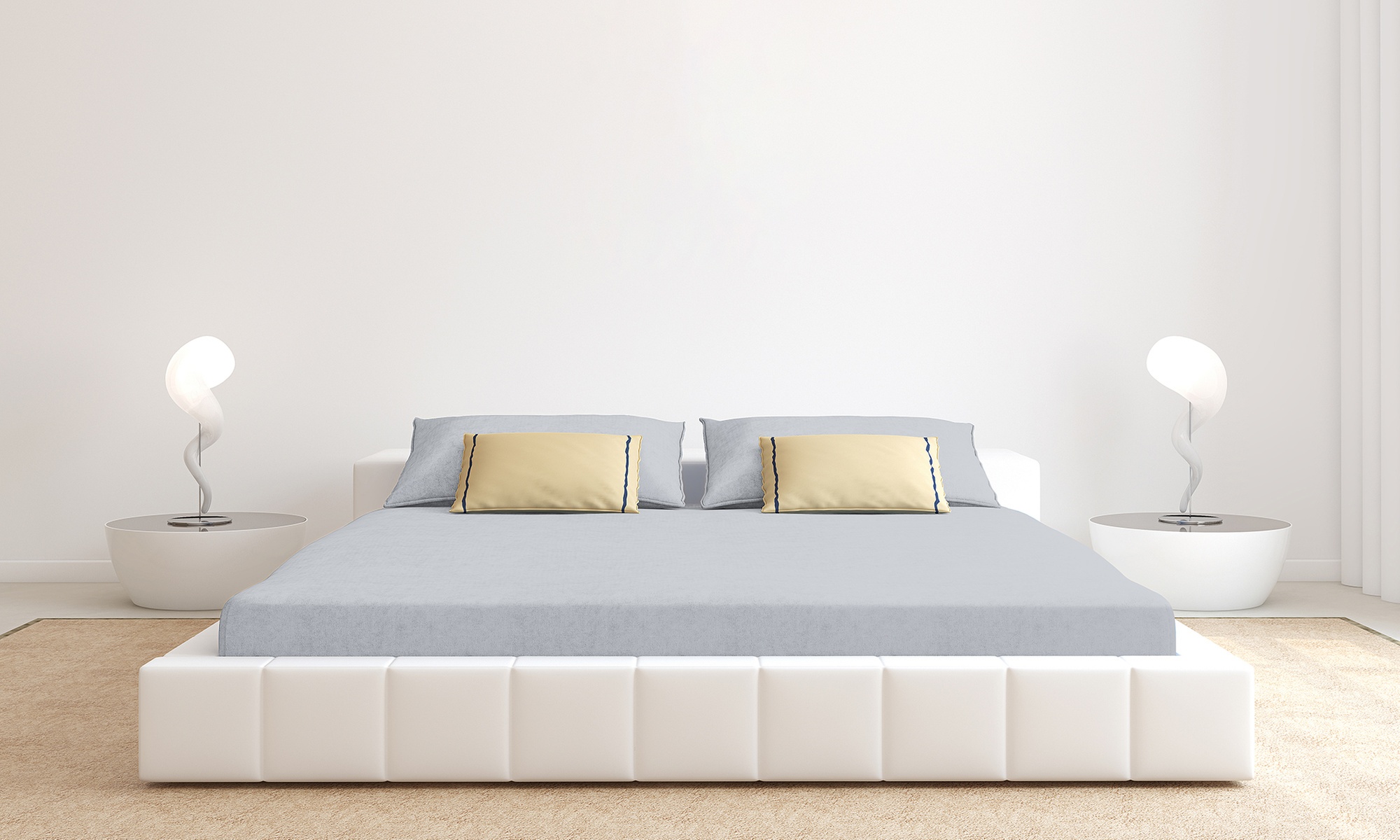 Lot de 2 draps-housses Vitality Pur dans la couleur de votre choix