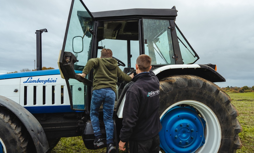 Image 4: 30 or 60-Minute Lamborghini Tractor Driving Experience For One or Two 
