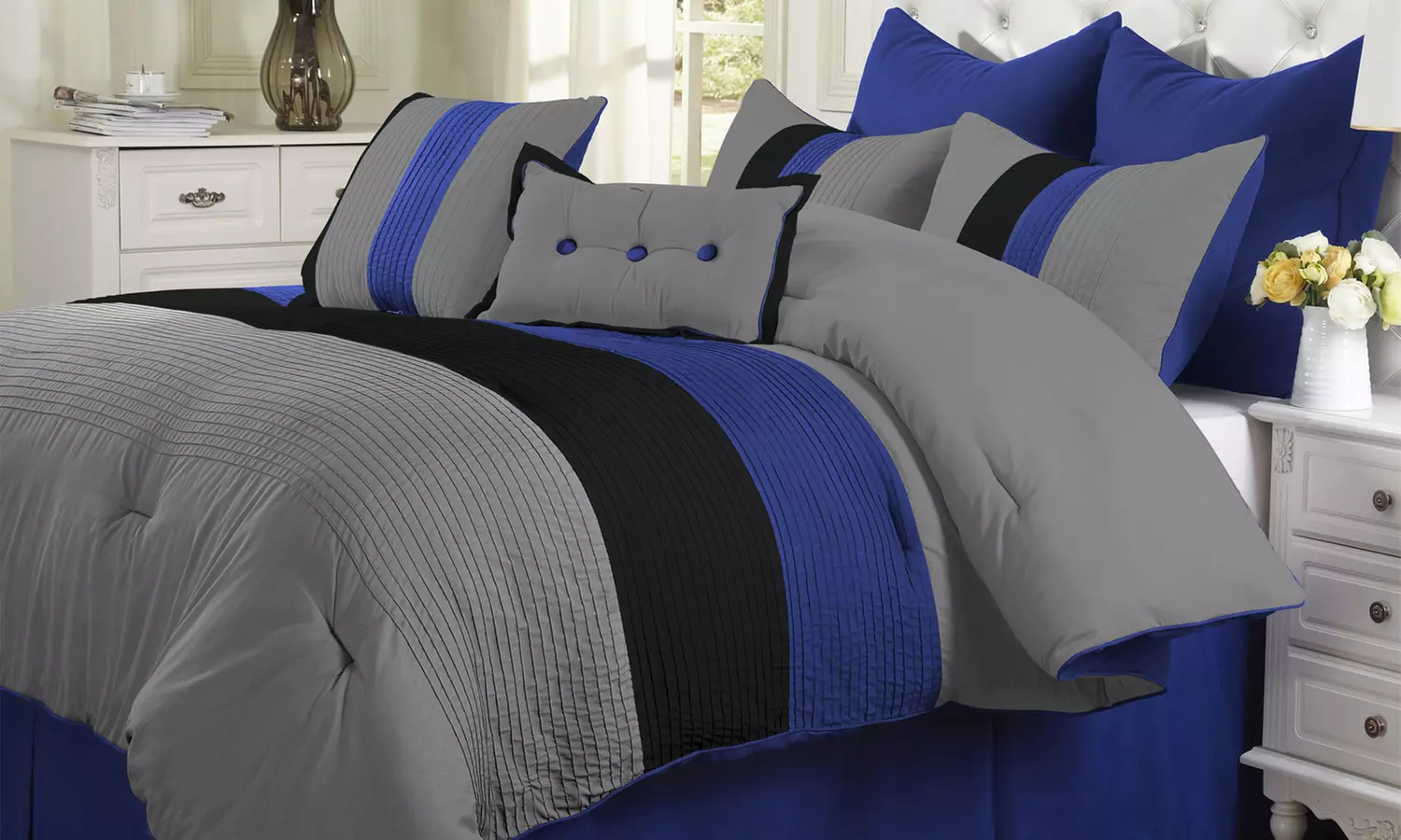 Superior Florence Comforter Set (8-Piece) - Primary Image