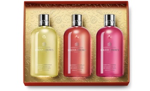 Molton Brown Pack of Three Bath and Shower Gel (300ml per bottle)