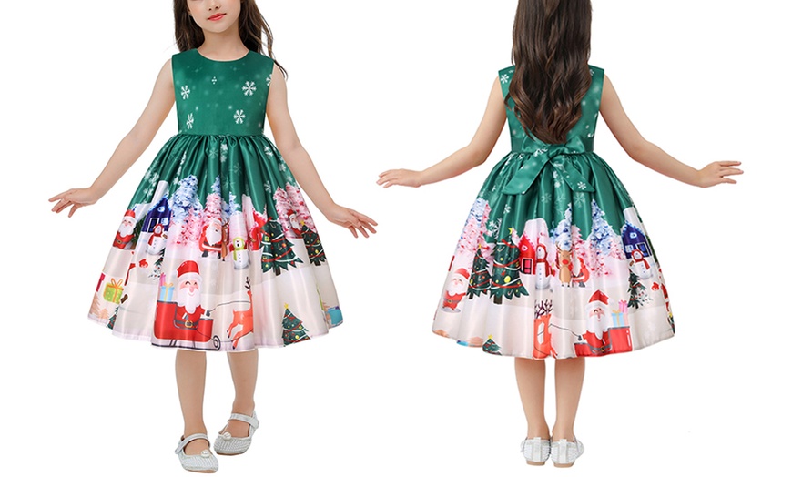 Image 6: Kids' Christmas Princess Dress