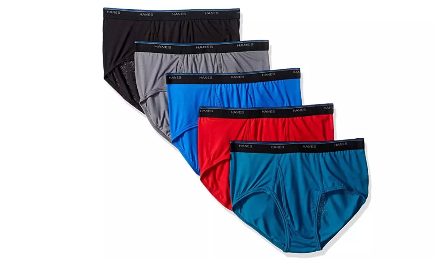 Hanes Men's Comfortblend Woven Boxers or Briefs (8- or 10-Pack) - Second Medium