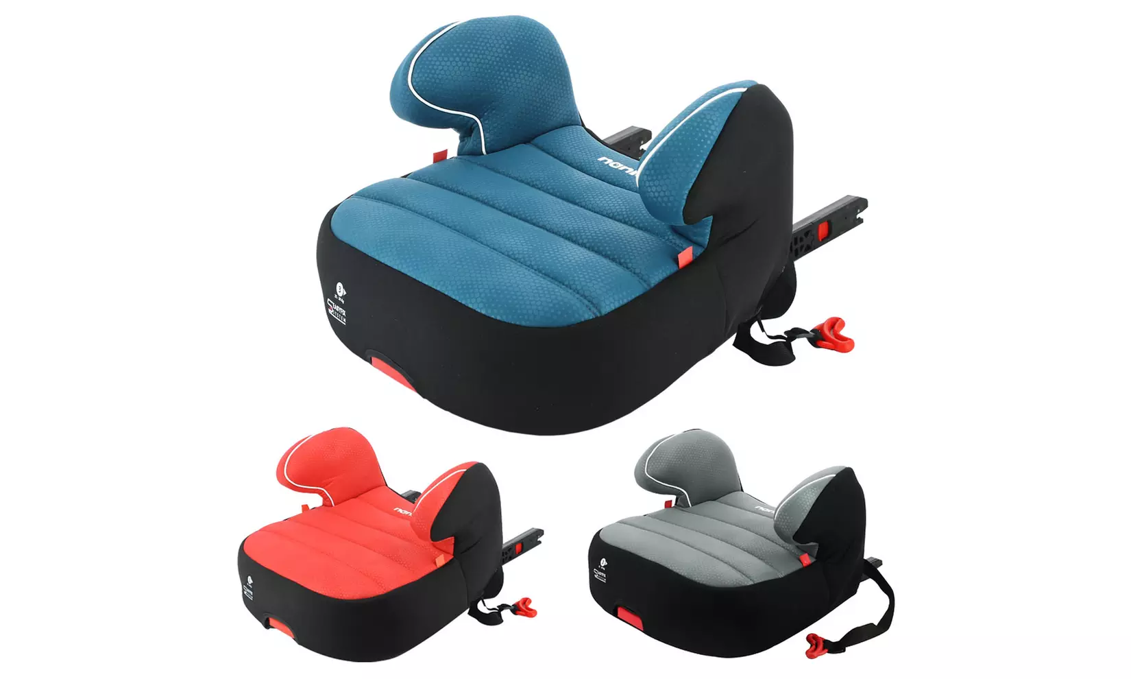 Siège auto rehausseur pour enfants de 22 à 36 kg avec ajusteur de ceinture de sécurité - Primary Image