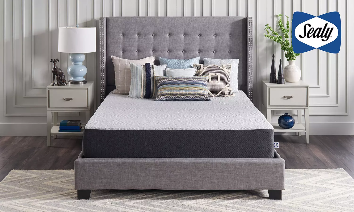 Sealy 10" Medium Memory Foam Bed in a Box - Primary Image