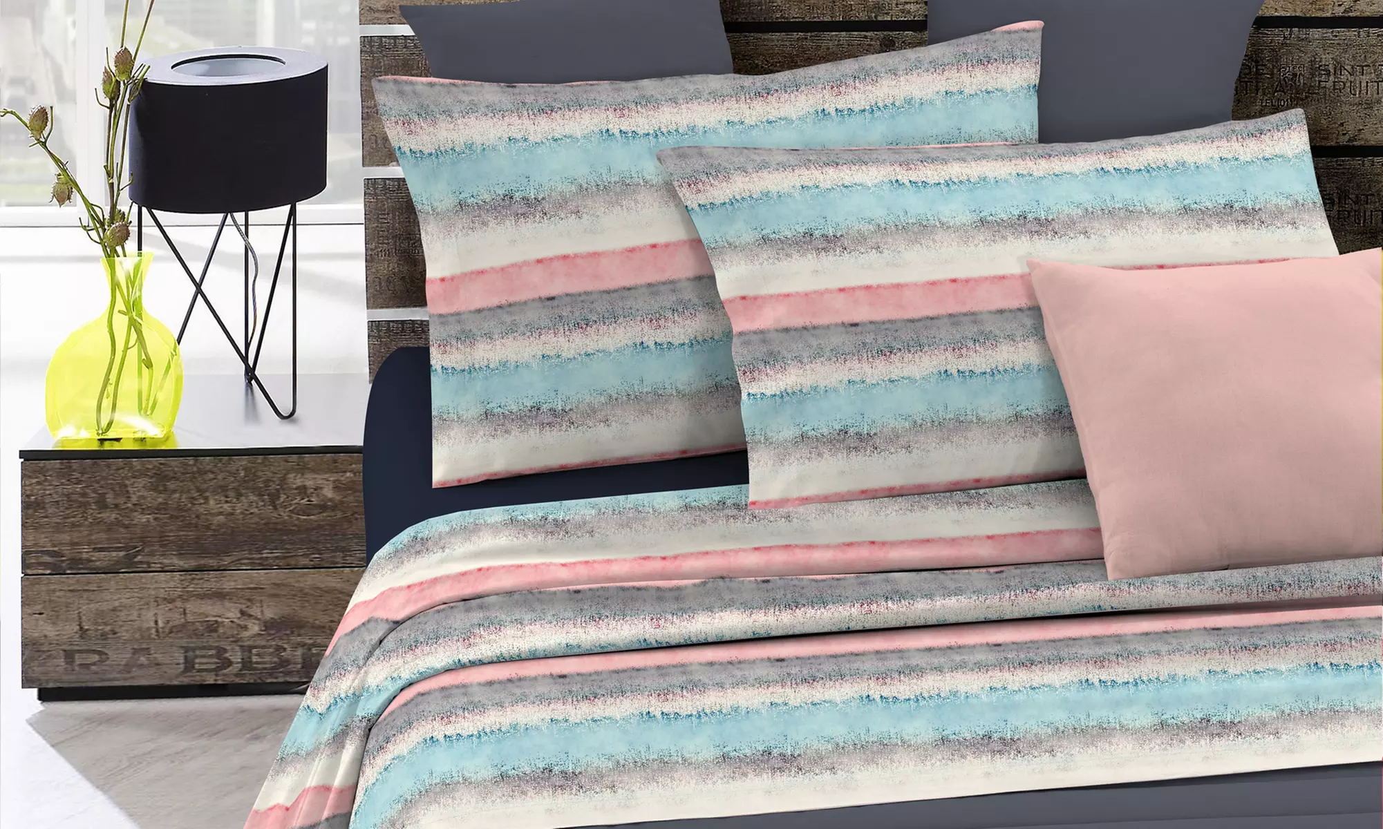 Completo letto Fashion no stiro Made in Italy