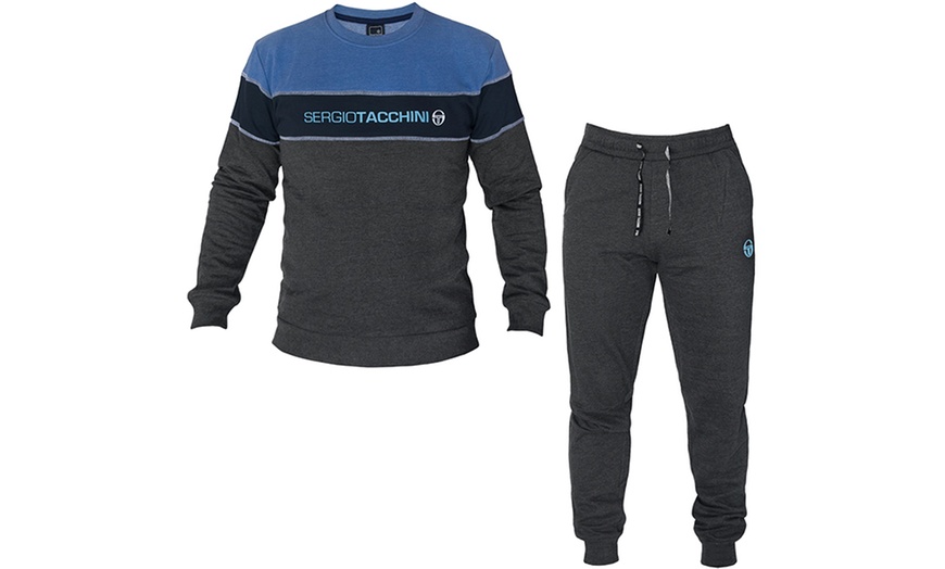 Image 13: Tuta Sergio Tacchini in cotone felpato