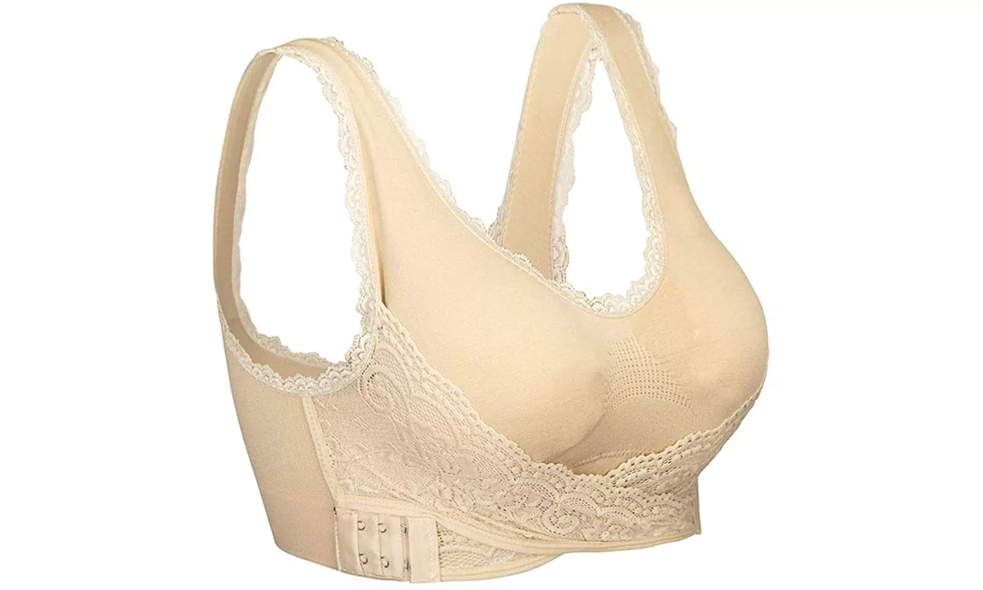 1, 2, ou 3 soutiens-gorge croisés effet dentelle