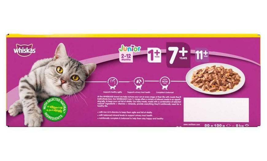 Image 7: Whiskas 80-Pouch Cat Food Box