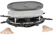 8-Person Raclette Grill with Stone and Aluminium Cooking Plates - Image 4