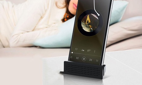 Fino a 4 supporti amplificatore per smartphone, disponibili in 4 colori