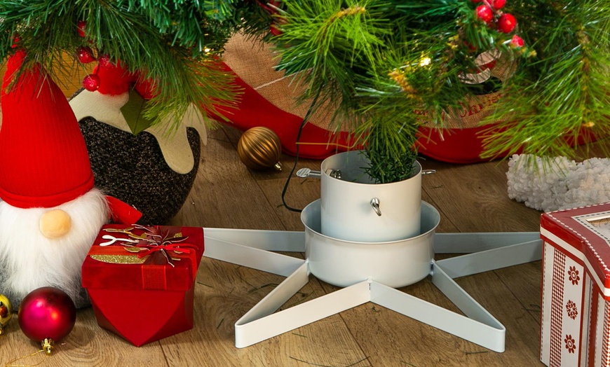 Image 14: Harbour Housewares Christmas Tree Stand