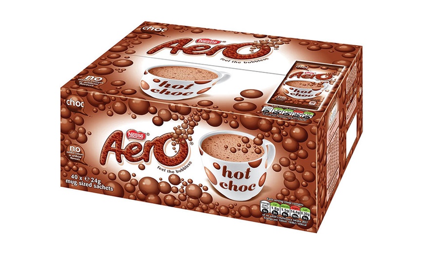 Image 2: Nestle Aero Instant Hot Chocolate 40 Sachets