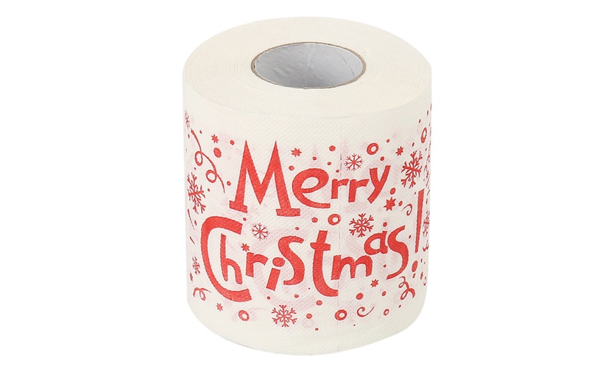 Image 5: Christmas Print Toilet Paper