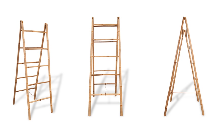 Image 4: Bamboo Towel Ladder