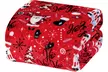 Premium Home Soft Micro Plush Christmas Throw - Second Medium
