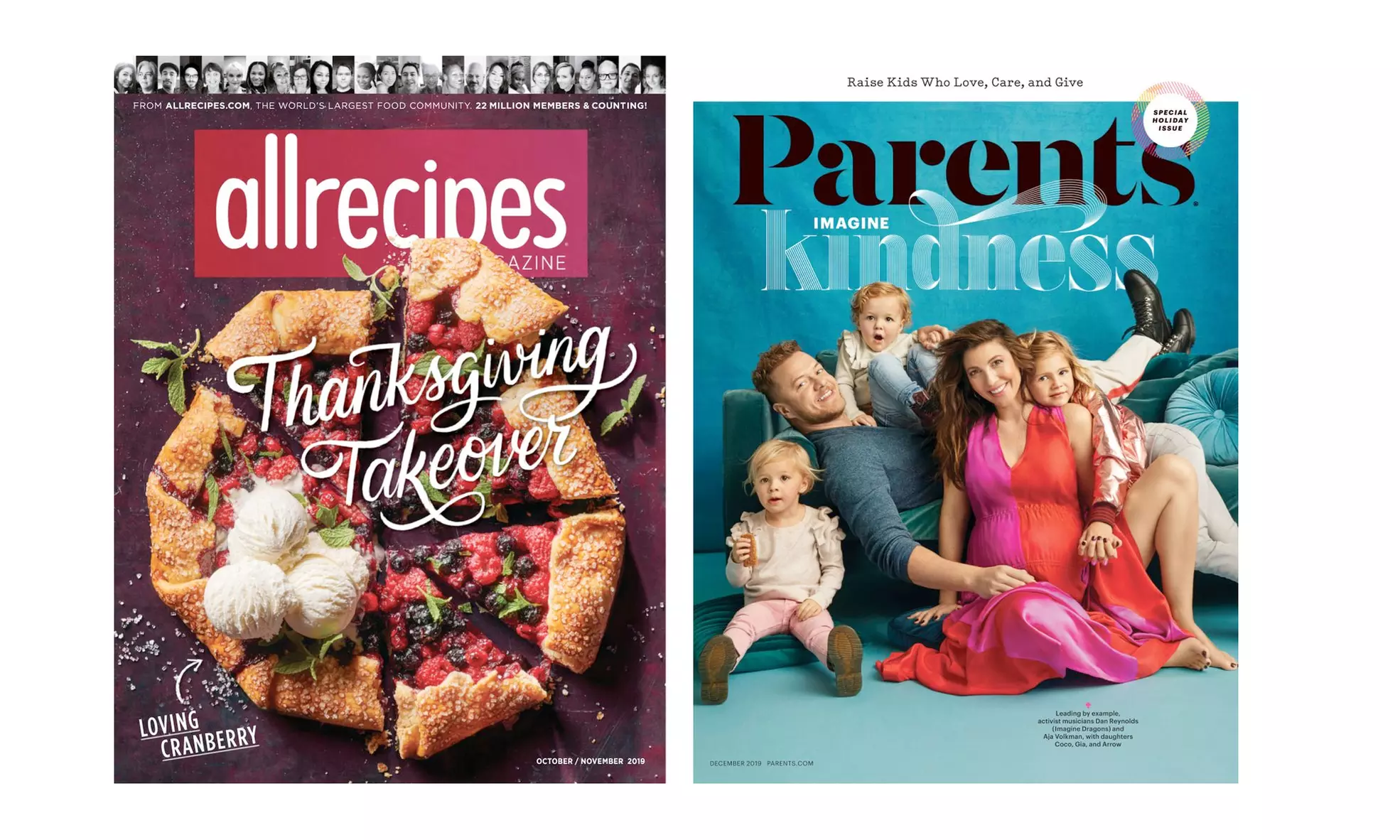 Allrecipes with Eating Well or Parents Magazine Subscription for One Year (Up to 88% Off) - Second Medium