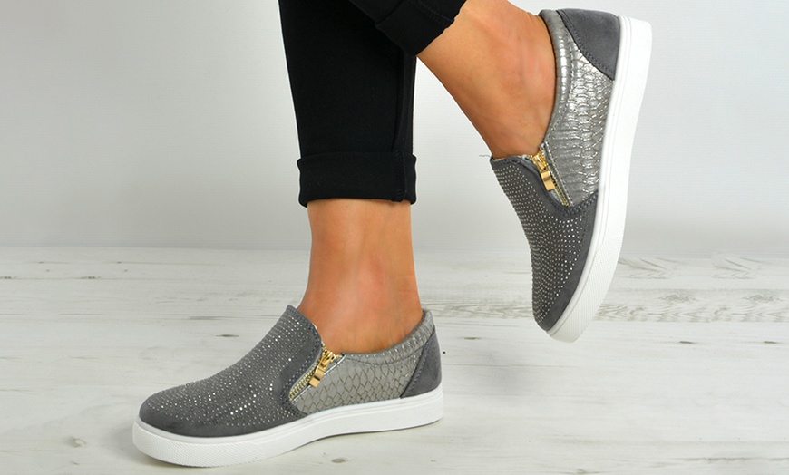 Image 10: Women's Slip-On Trainers