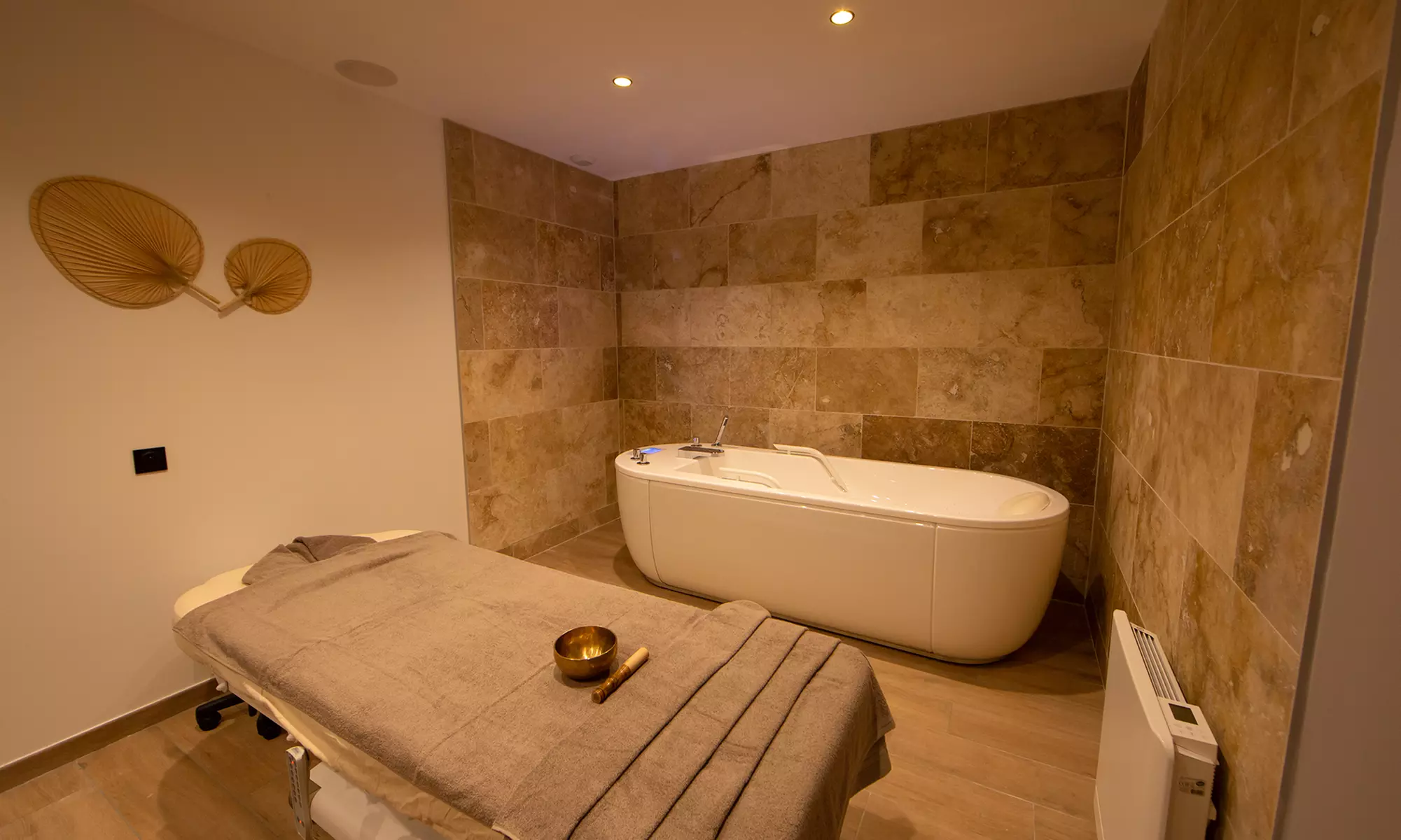 Accès spa en solo ou en duo chez Les Oliviers