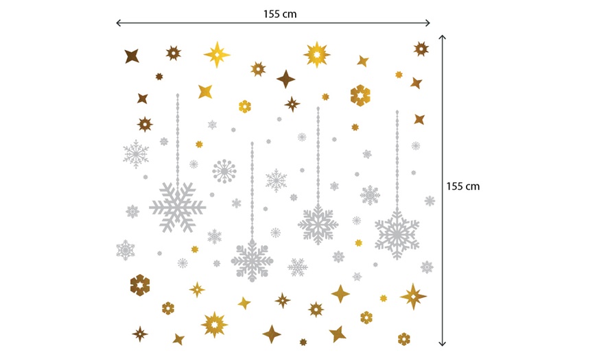 Image 2: Set de pegatinas navideñas