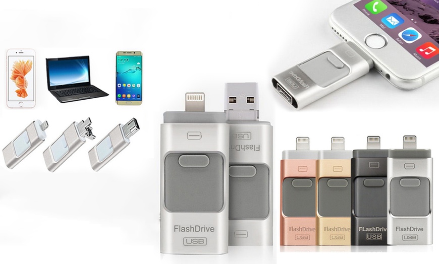 Image 1: Clé USB pour Apple, Android et PC